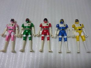 超電子バイオマン 5体セット ソフビ ☆バイオマン ソフビ 5体セット☆ - メルカリ