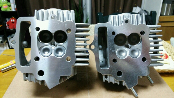 モンキースーパーヘッド・モダンワークス4バルブ 88cc(ボアアップ 