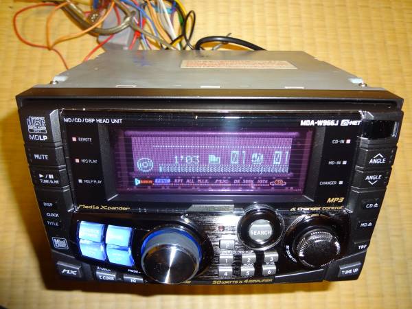 【希少】アルパイン MDA-W966J【訳あり】 アルパインALPINE MDA-W966J CD/MP3/MDプレーヤ FM/AM 2DIN(アルパイン