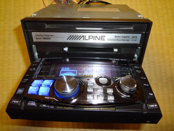 アルパインALPINE MDA-W966J CD/MP3/MDプレーヤ FM/AM 2DIN(アルパイン