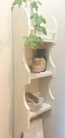 アンティーク調　ウォールラック_3