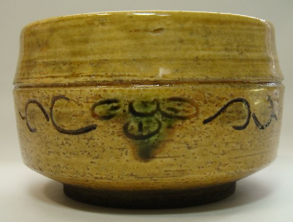 茶碗□黄瀬戸 古い抹茶碗 お茶道具 時代物 骨董品□