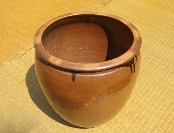 大型　甕　水瓶　壺　鉢 水瓶/大壺/甕/メダカ鉢☆陶器☆③/高さ27☆(陶磁一般)｜売買された