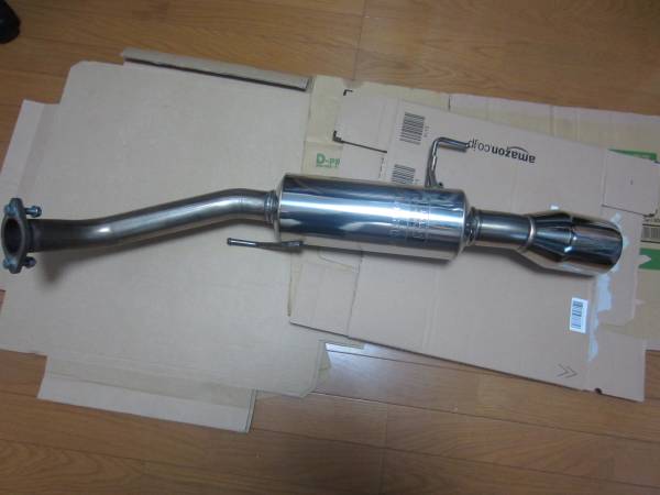 日産E11ノート、Z11キューブ用 タナベ マフラー メダリオン USED(社外 