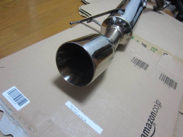 日産E11ノート、Z11キューブ用 タナベ マフラー メダリオン USED(社外 