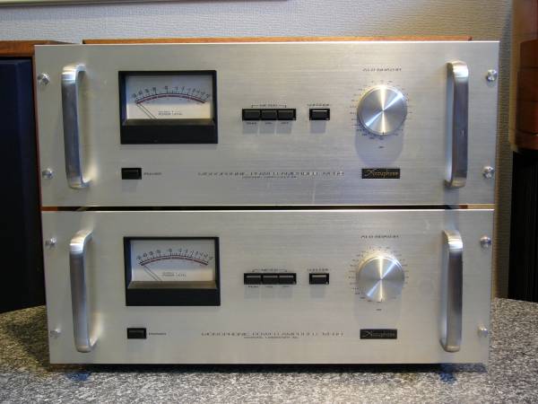 Accuphase M60 モノラルパワーアンプ 片側電源入らず ジャンク