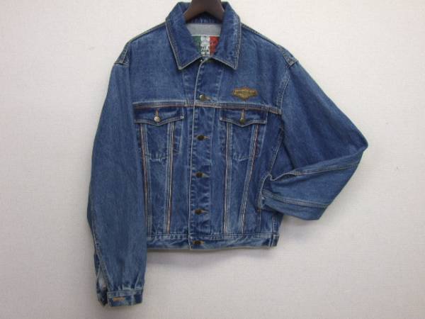 えF822☆TIFFANY D.E.M JEANS デニムジャケット サイズL(ティファニー 