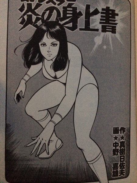 女子レスラー 炎の身上書 女子プロレス漫画 女子レスラー炎の身上書 レア 女子プロレスの入札