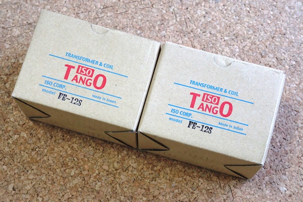 TANGO製 シングル出力トランス FE-12S 新品 2台 タンゴ ISO製(パーツ