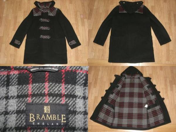 ☆美品/英国製 BRAMBLE ダッフルコート 検 グローバーオール VAN(S 