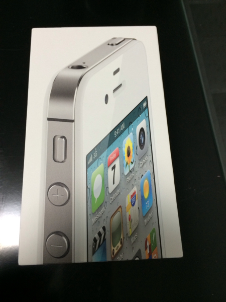 iPhone4s 16GB 白ホワイト Softbank 付属品全て未使用 送料無料_3