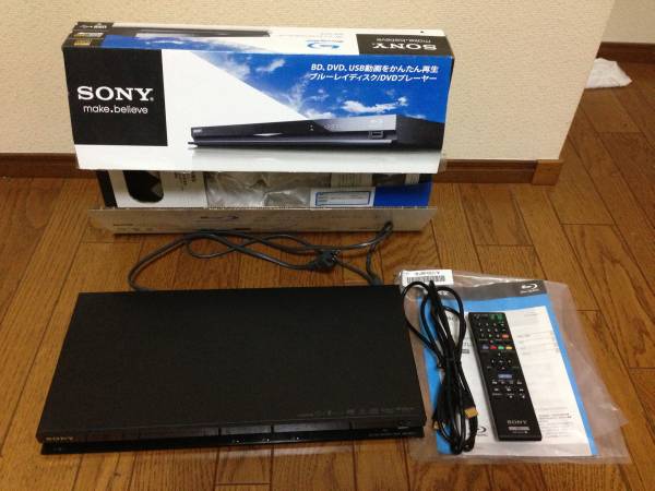 SONY ブルーレイ/DVD プレーヤー BDP-S370 11年製_1