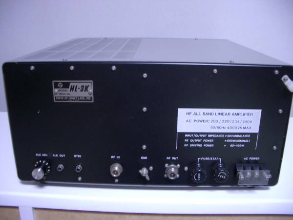 東京ハイパワー HFリニアアンプ HL-3K (アクセサリ)｜売買された