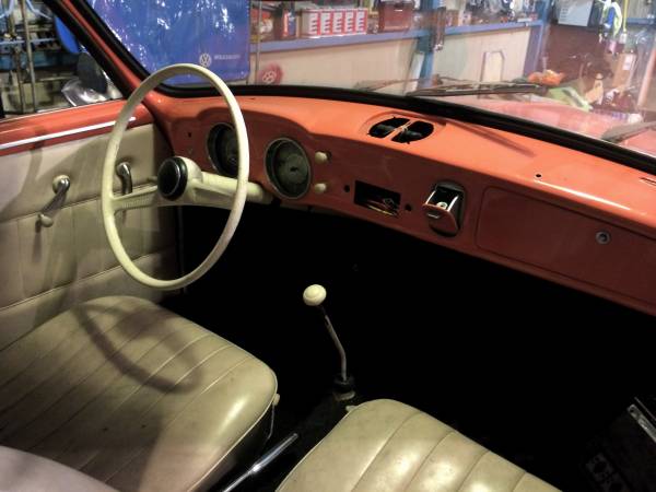 レア 1957年 空冷 VW カルマンギア 角テール 車庫保管！！(カルマン