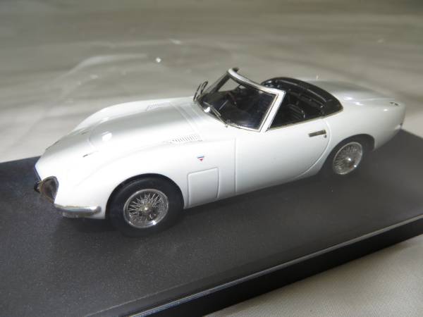 1 43 メイクアップ トヨタ00gt ロードスター パールホワイト 乗用車 売買されたオークション情報 Yahooの商品情報をアーカイブ公開 オークファン Aucfan Com