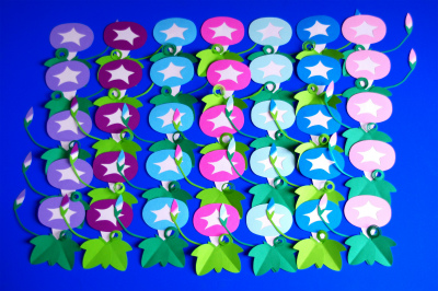 夏 朝顔の壁面飾り ３５枚 保育幼稚園学校施設病院お店に その他 売買されたオークション情報 Yahooの商品情報をアーカイブ公開 オークファン Aucfan Com