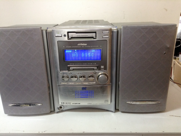 u*b様 Victor マイクロコンポーネント MDシステム UX-J99DVD