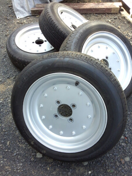 マーク1 5.5J +19 13インチ 100 溝有り ナット付 SSR 4穴(ラジアル 