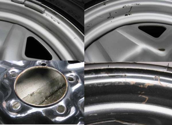 ジムニーJB23-6型純正ホイール（スチール）+ DM-V1 4本175/80R16 