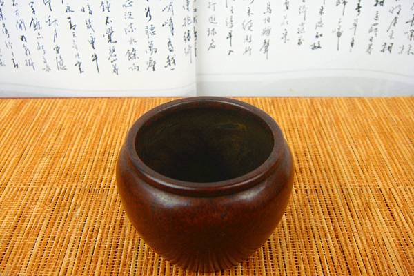 香炉 極小 銅製 宣徳年製 古美術 希 のぞみ 美術・デザイン事務 質感
