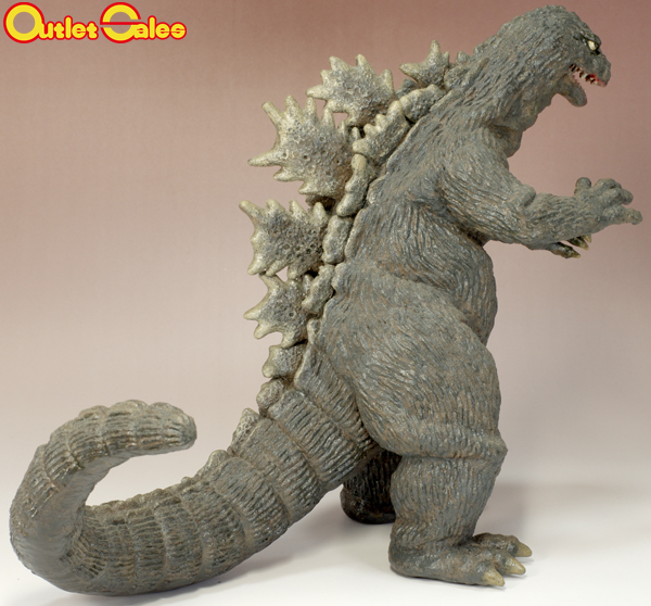 ビリケン商会 キングコング対ゴジラ ソフビ塗装完成品☆730d09(ゴジラ
