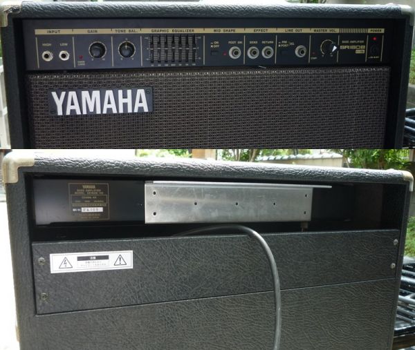 中古◇YAMAHA（ヤマハ）SR160B-115ベースアンプ◇キャスター無し