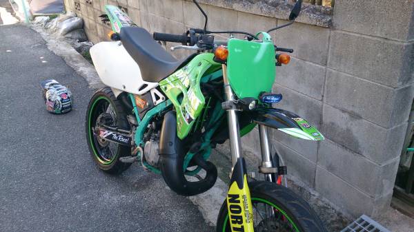 kdx125sr モタード kx125とklx250カスタム外装 Dトラッカー(カワサキ 