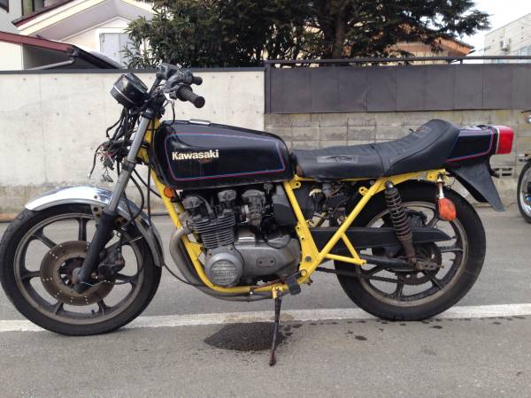 廃車無料】旧車のZ400FX KZ400E無料処分 | バイク買取実績 Z400FX車体部品