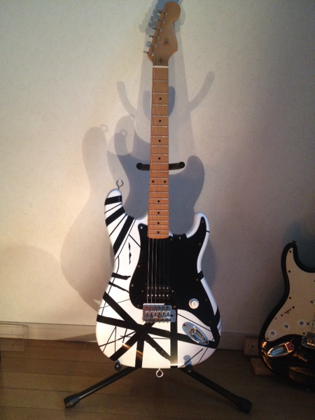 EVH 白黒フランケン ストラト ヴァンヘイレン(本体)｜売買された