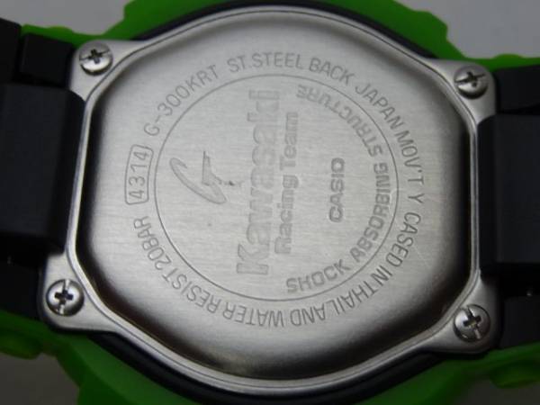 G-SHOCK G-300KRT-3AVDR カワサキ　レーシング　チーム G-300KRT-3AV カワサキレーシングチーム コラボレーションモデル – G
