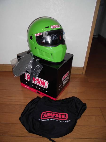 SIMPSON シンプソン SB13 ライムグリーン 新品未使用 限定60個!!(L 