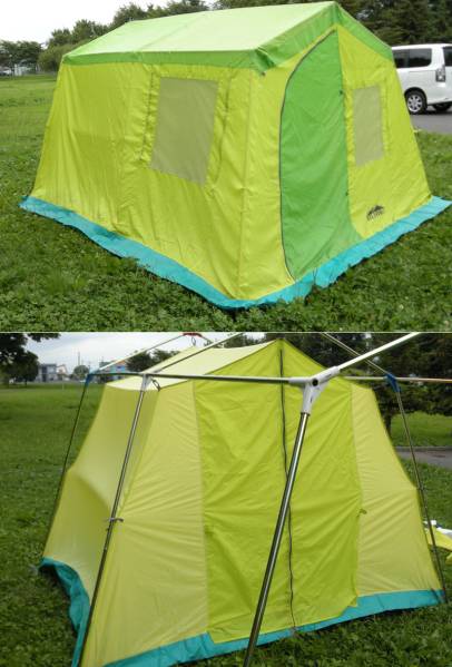 2ルームロッジ型テント「ミルフォートMT4423LT」中古(～5人用)｜売買