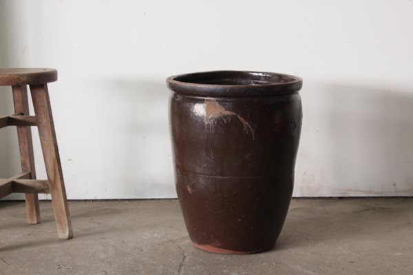 Tb526古い大壺 水瓶 43cm メダカ ガーデニング 睡蓮鉢 水甕 その他 売買されたオークション情報 Yahooの商品情報をアーカイブ公開 オークファン Aucfan Com