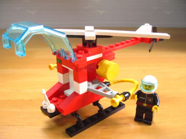 レゴ凸LEGO 6571 消防本部のヘリコプターと照明車(街シリーズ)｜売買 