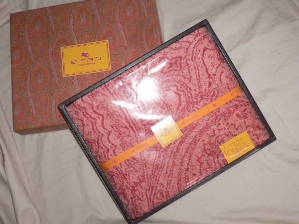 ☆新品【ETRO/エトロ】バスタオル（西川産業・日本製）☆(バス