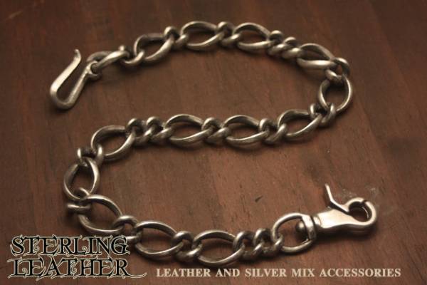 クリップ仕様大コマウォレットチェーン 1stケルト＆コブラタイプ