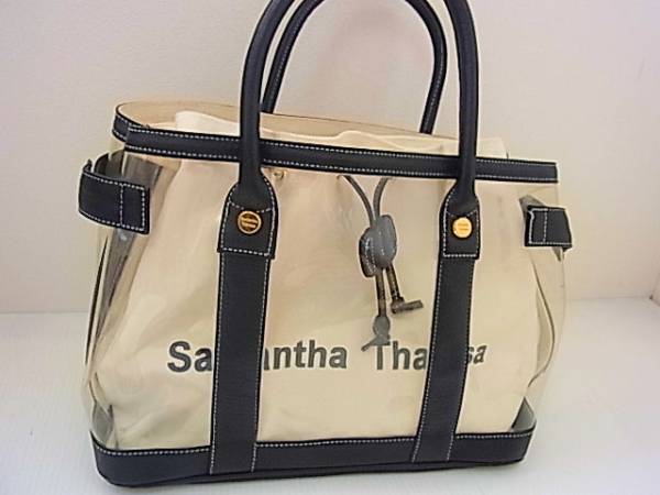 ☆Samantha Thavasa サマンサタバサ クリア トート ハンドバッグ 