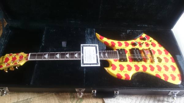 FERNANDES Burny MG-380S hideモデル スルーネック ドンズバ
