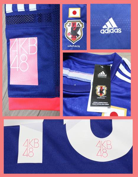 AKB48渡辺麻友サッカー日本代表ユニフォームLサイズ(渡辺麻友)｜売買