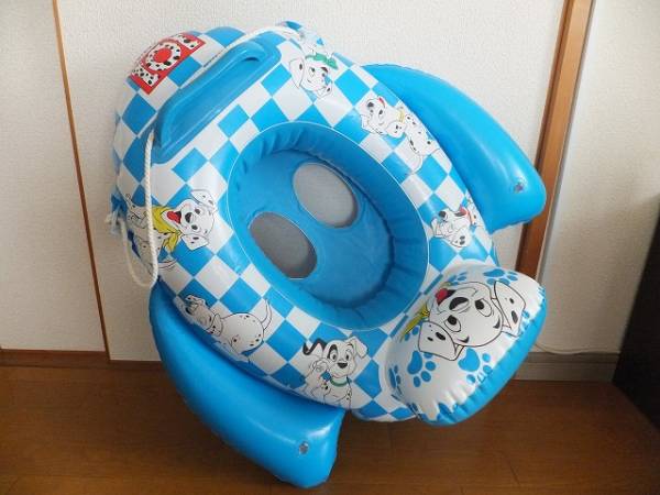 101匹わんちゃん 浮き輪 浮輪 足入れ浮き輪 ベビーボート