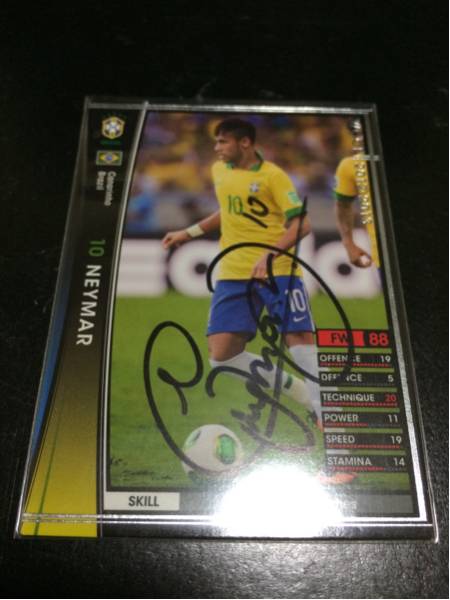 Neymar ネイマール 直筆サイン写真 BECKETT（ベケット）認証COA付 Neymar ネイマール 直筆サイン写真 BECKETT（ベケット）認証COA付