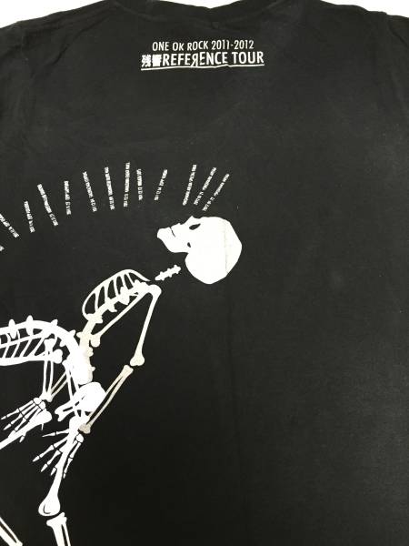 ワンオク ONE OK ROCK 残響TシャツS スカル 骸骨(Tシャツ)｜売買された