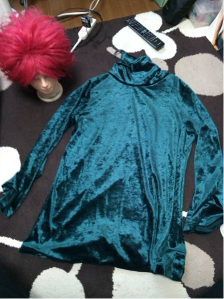 ☆良品hide ダリアツアー衣装 コスプレ ウィッグ付☆(コスプレ衣装