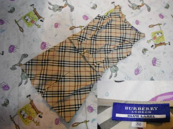 ☆美品バーバリー ブルーレーベル 38 ノバチェック ワンピース