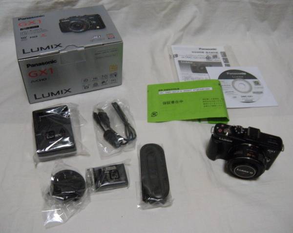 ★DMC-GX1X/Panasonic 電動標準ズームレンズキット/黒/展示保証
