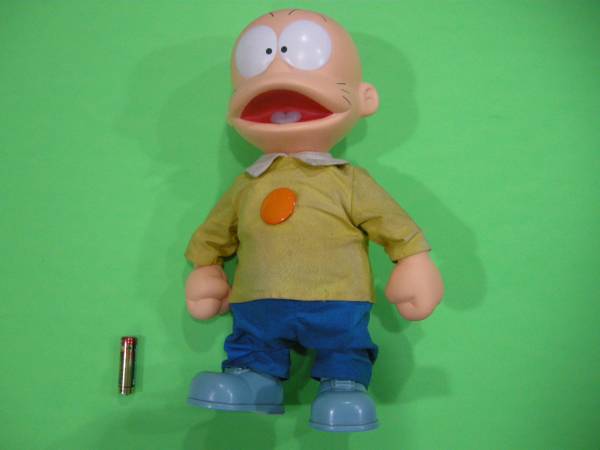 ⑪レトロ　おそ松くん　チビ太　バタバタ人形　ソフビ　トミー