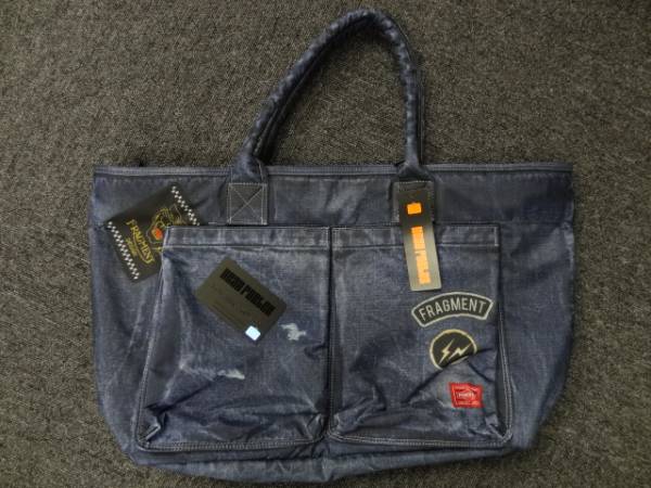 fragment head porter ヘッドポーター トート デニム the pool (トート 