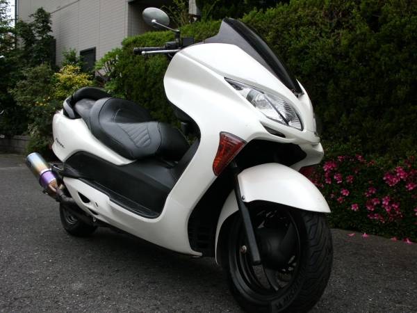 MF08 フォルツァZ 7速 後期 音量可変 ジキルマフラー6175km(126cc 