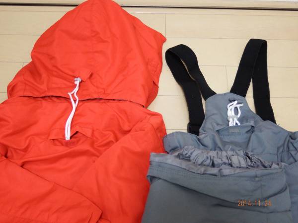 ☆子供用スキーウェア☆上下セット☆サイズ120☆サイズ調整付_2