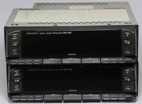 アゼスト DSP-959 デジタルサウンドプロセッサー 2台の入札履歴 - 入札 アゼスト DSP-959 デジタルサウンドプロセッサー 2台の入札履歴 - 入札